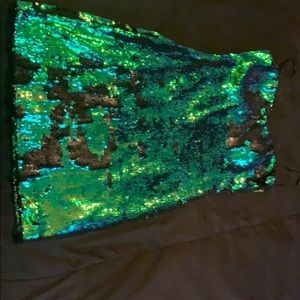 Perfect sequins mermaid mini dress/top